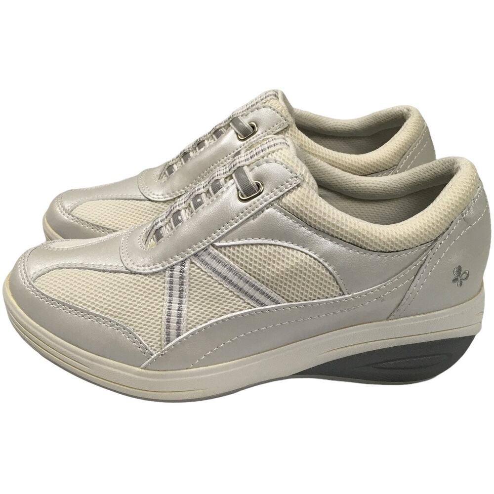 Grasshoppers Get Fit Shoes Slip On Performance Platform Toning Sneaker Women 5.5